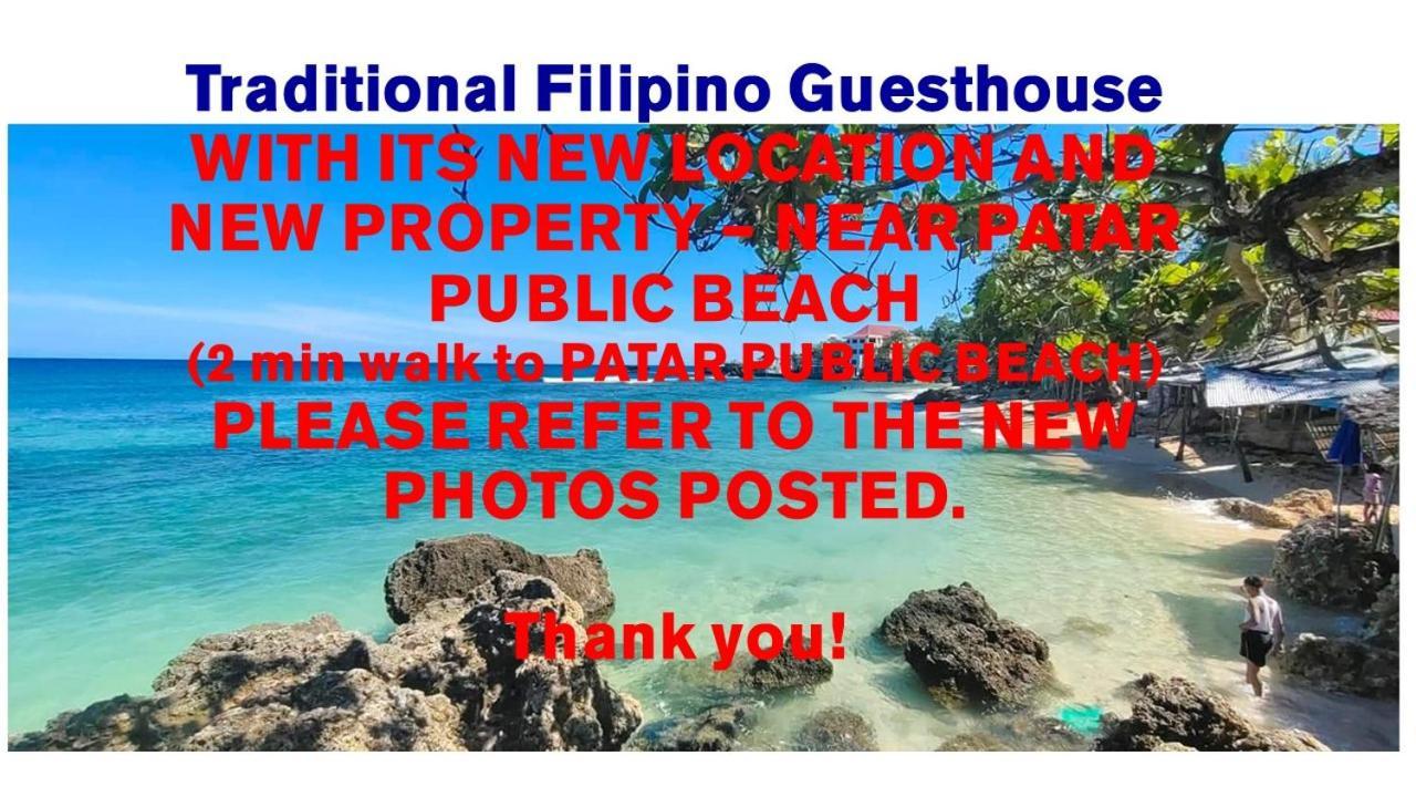 Traditional Private Guesthouse In Patar Beach Bolinao Extérieur photo
